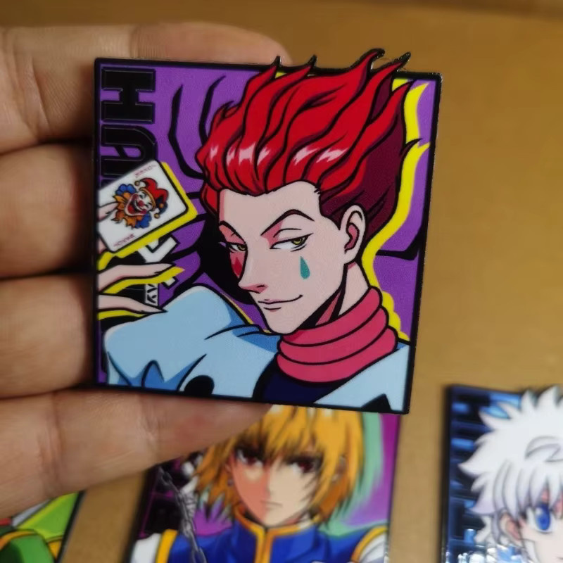 Bandai Hunter x Hunter Kühlschrankmagnet Hisoka und Gon Motiv aus PVC in Multicolour - Bild 4