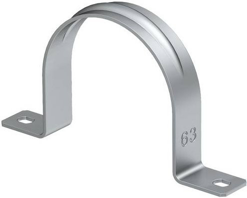 OBO Bettermann Rohrschelle Aluminium Silber 50 Stück - Bild 1