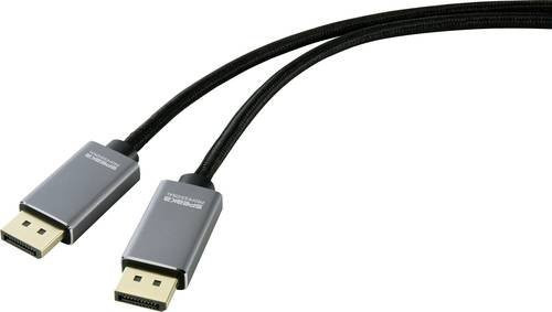 SpeaKa Professional DisplayPort Anschlusskabel Schwarz, Länge: 5,00 m, SP-8993892 - Bild 1