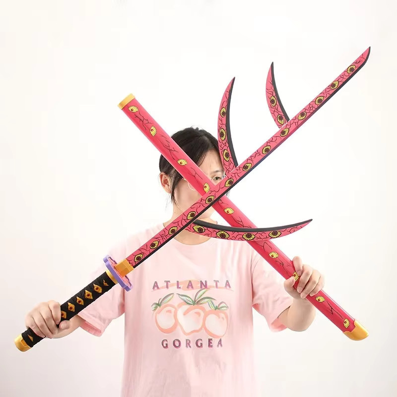 Bandai Demon Slayer Kokushibo Katana, Holzspielzeug, 104cm - Bild 2