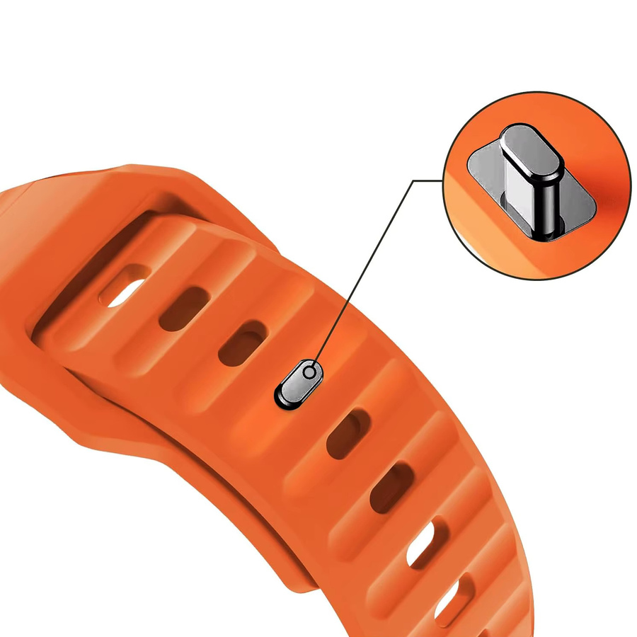 samusak Uhrenarmband Silikon, Unisex - Bild 2