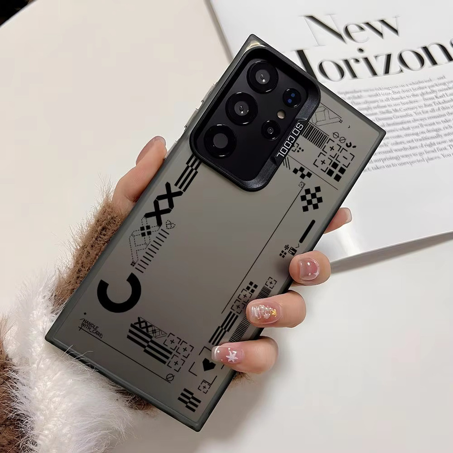 Stoßfeste TPU Handyhülle im CS:GO CS2 Design für Samsung Galaxy S25 S24 S23 S22 Ultra Plus 5G in Schwarz - Bild 2