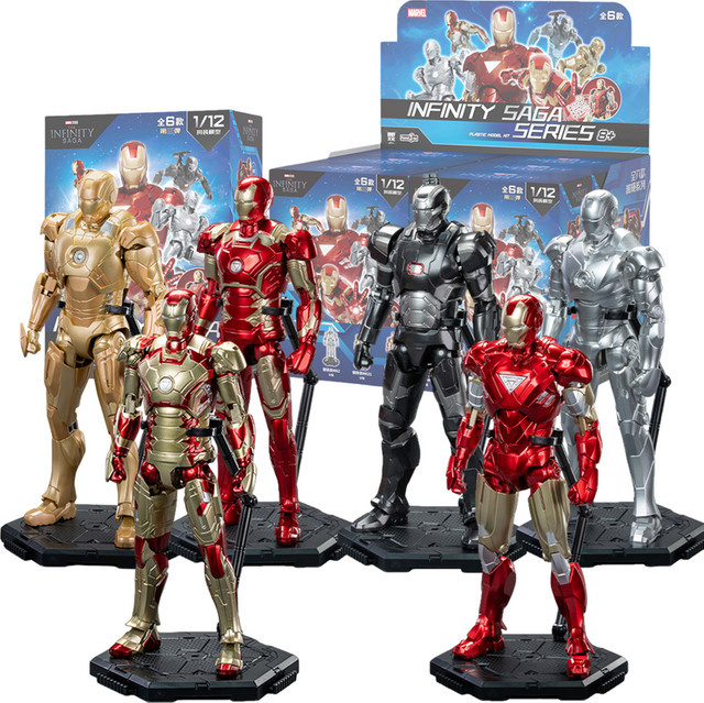 Fondjoy Marvel Avengers Iron Man Tony Stark Actionfigur, Modellspielzeug - Bild 1