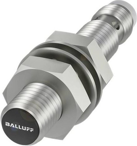 Balluff Induktiver Näherungsschalter BES 516-343-G-E5-C-S49 BES00TY bündig NPN Schließer in Silber, Durchmesser: 8 mm, Länge: 45 mm - Bild 1