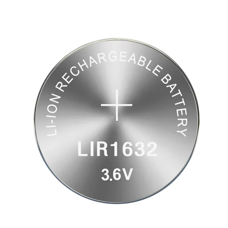 NDNNAS LIR1632 Lithium-Ionen Akku 3,6V Knopfzelle in Silber - Bild 3