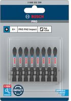 Bosch PRO Impact Control Schrauberbit-Satz PH2, 8-teilig aus Stahl - Bild 2