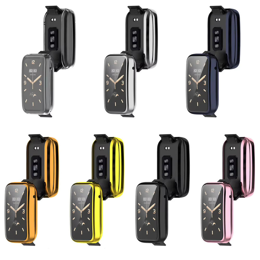 Xiaomi Mi Band 7 Pro Schutzhülle mit Screen Protector aus TPU in Transparent für Unisex - Bild 5