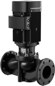 Grundfos Trockenläuferpumpe TP GLRD-BQQE 100-120/2, 2,2 kW, PN 10, DN 100, 3x 400 in Schwarz - Bild 1