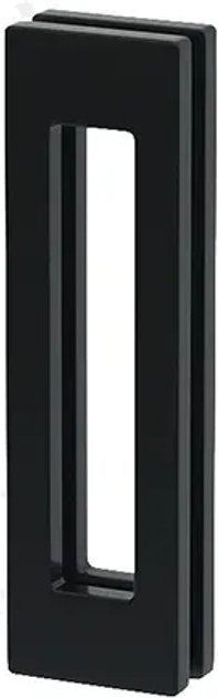 Levidor Architektengriff für Glasschiebetüren Paar Flach Schwarz Matt aus Edelstahl 17,5 cm - Bild 1