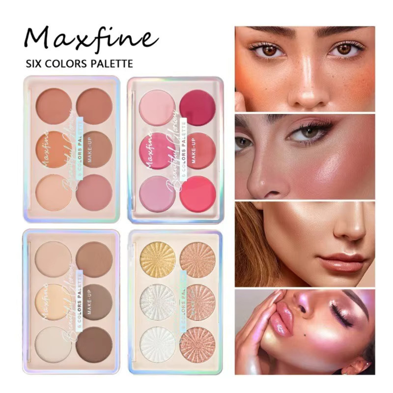 Rouge und Konturierung All-in-One-Palette, Puder, Matt, Unisex - Bild 3