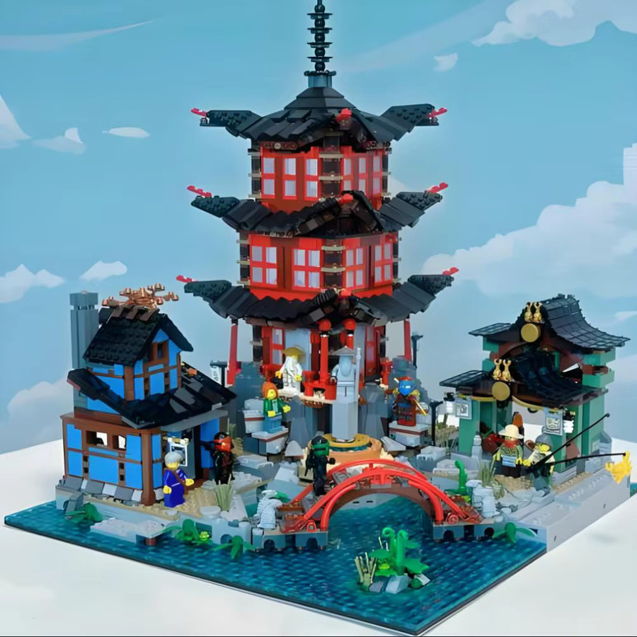 LEGO Ninjago Mystery Floating Temple of Airjitzu, Baustein-Spielzeug, 2028 Teile - Bild 3