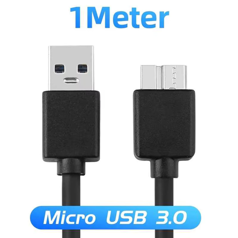 FENGKUABAO USB 3.0 Micro B Kabel in Schwarz für externe Festplatten - Bild 5