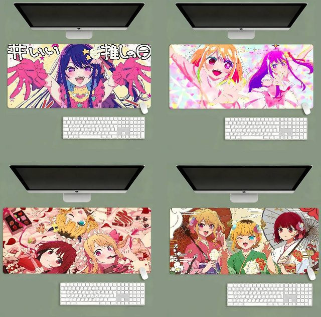 Anime O-Oshi No Ko-S Mauspad Schreibtischunterlage in Multicolour - Bild 1