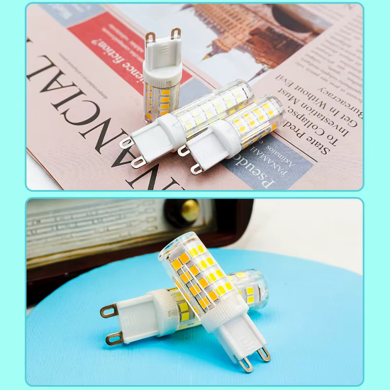 Antenso LED G9 Mini Lampe als Ersatz für Halogen Leuchtmittel für Kronleuchter und Scheinwerfer AC 220V - Bild 5