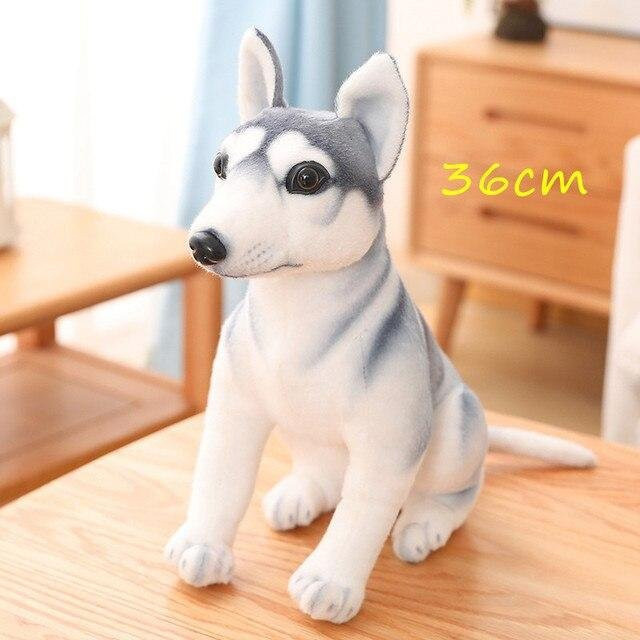 Binchi Keji Travel Husky Plüsch Spielzeug, Puppe, Grau, ab 12 Jahre - Bild 1