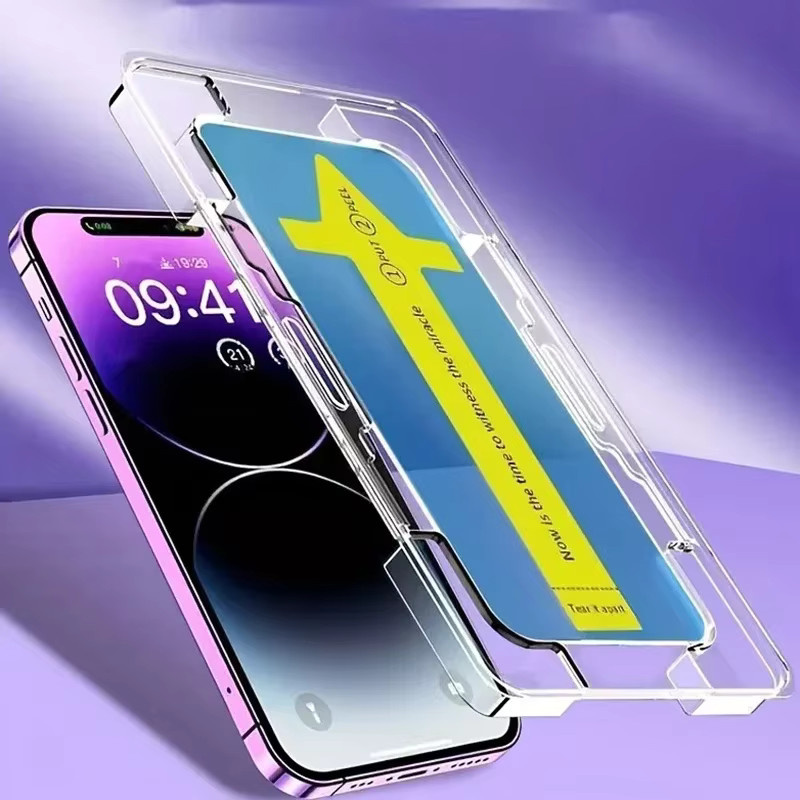 Honor Displayschutzfolie aus gehärtetem Glas mit automatischem Installationswerkzeug, transparent - Bild 3