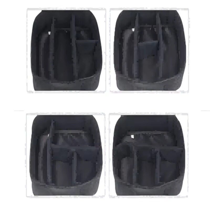 Ejeas Reise-Organizer Aufbewahrungstasche für Schiedsrichter Intercom Headset V4C Plus und V6C Pro in Schwarz mit Reißverschluss für Zubehör und USB-C Datenkabel - Bild 2
