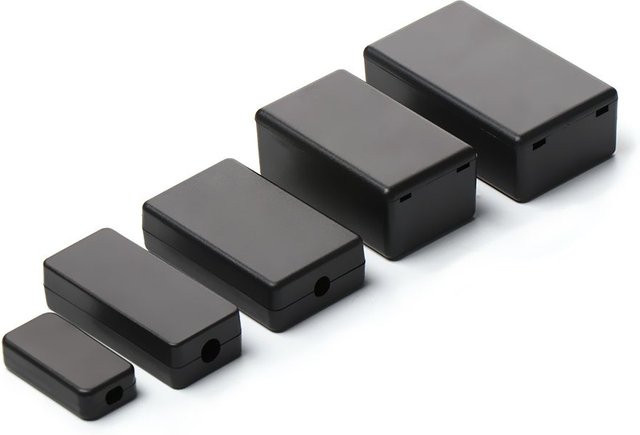 Wasserdichte DIY ABS Kunststoff Projektbox Gehäuse in Schwarz für elektronische Instrumentenkoffer - Bild 1