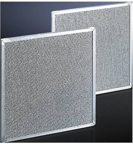 Rittal SK 3286.410 Filtermatte aus Aluminium in Silber, B/H/T: 34,4 x 26,8 x 1,0 cm - Bild 1