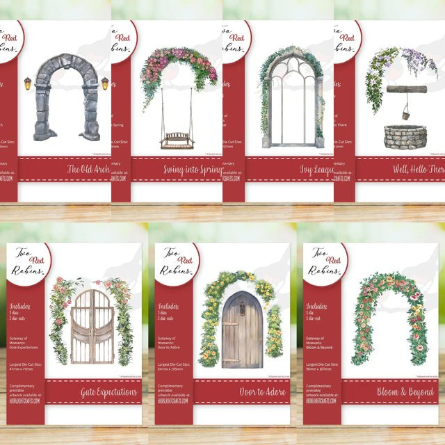Gateway of Moments Metall-Stanzformen für DIY Scrapbooking und Basteln in Silber - Bild 1