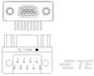 TE Connectivity 1532250-2 D-SUB Steckverbinder - Bild 1