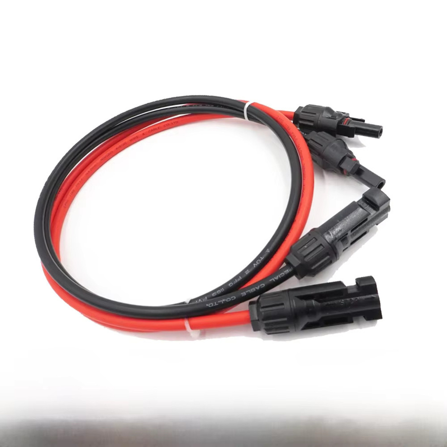 Sola Solar-Verlängerungs-DC-Kabel mit PV-DC-Anschluss für Solarpanel-Systeme in Schwarz und Rot - Bild 6