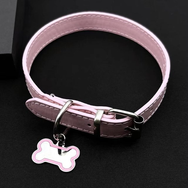 YIRAN Halskette, Choker, Edelstahl, Schwarz, Kristall, Unisex - Bild 1
