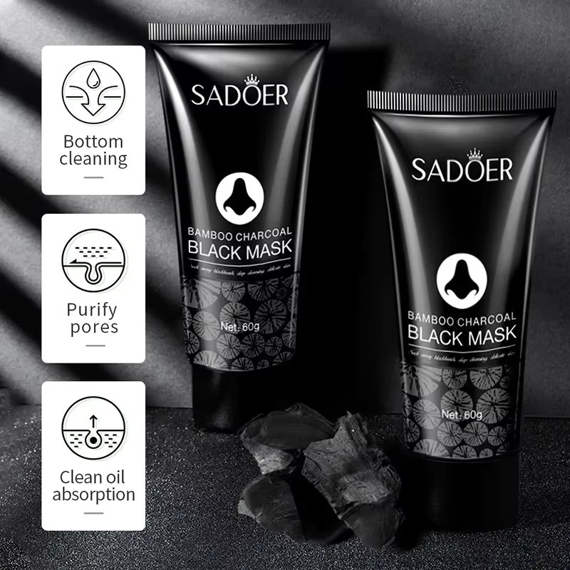 skcrstar Nasenpflaster Bambuskohle-Faser-Maske, 60g, Unisex - Bild 5