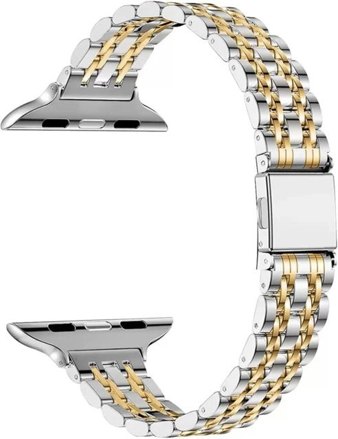 iwujiao Uhrenarmband Edelstahl, gray, Unisex - Bild 1