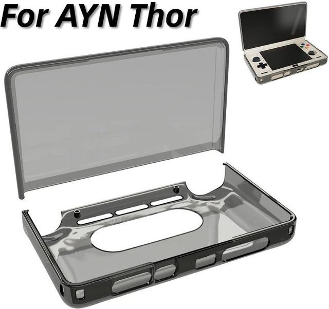 Transparente TPU-Schutzhülle für deine AYN Thor Gaming-Konsole, stoßfeste und sturzsichere Schutzhülle - Bild 1