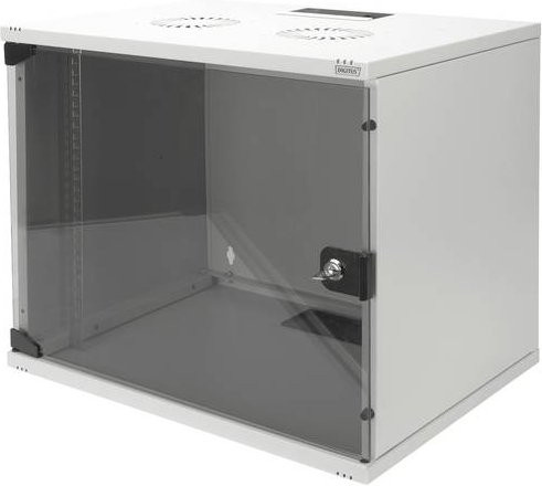 Digitus SoHo Wandgehäuse Compact-Serie 19 Zoll IT-Schrank 9 HE Lichtgrau B/T: 520 x 400 mm - Bild 2