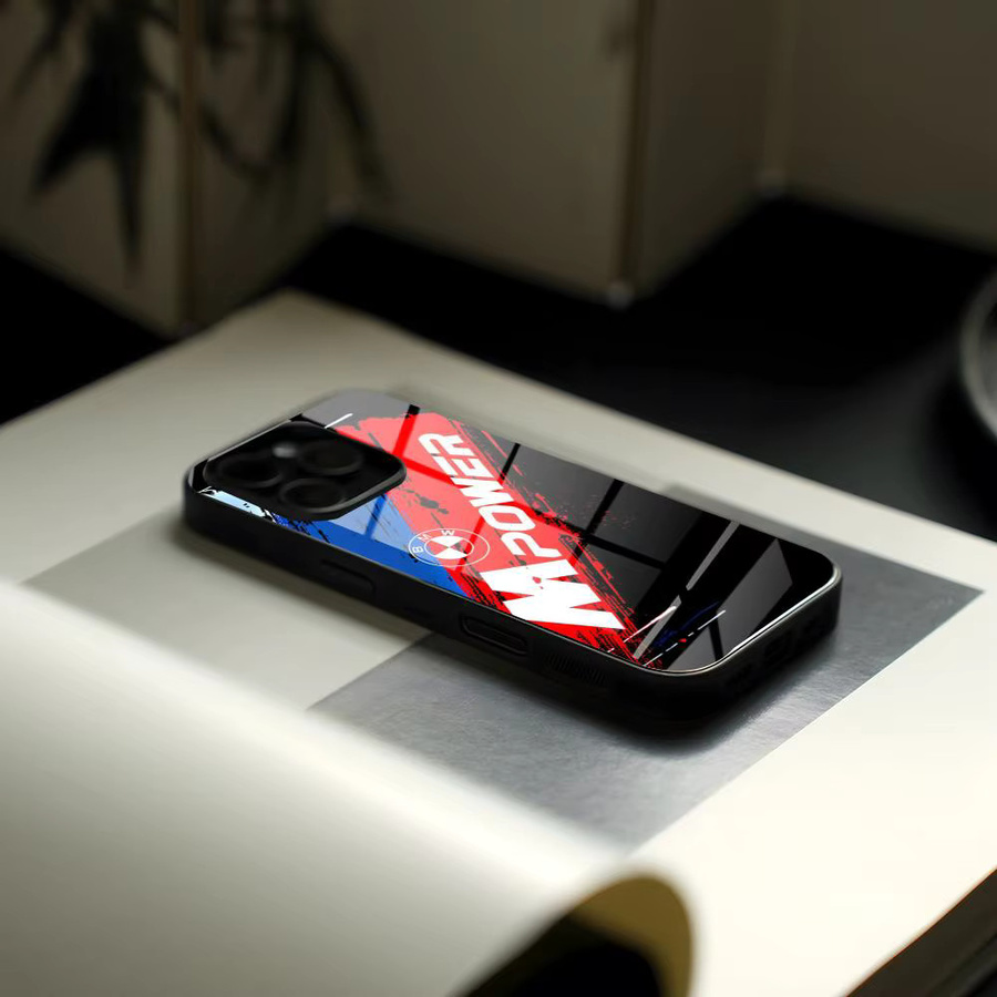 Rastar Handyhülle mit BMW Logo Design in Blau-Rot für iPhone und Samsung Modelle - Bild 3
