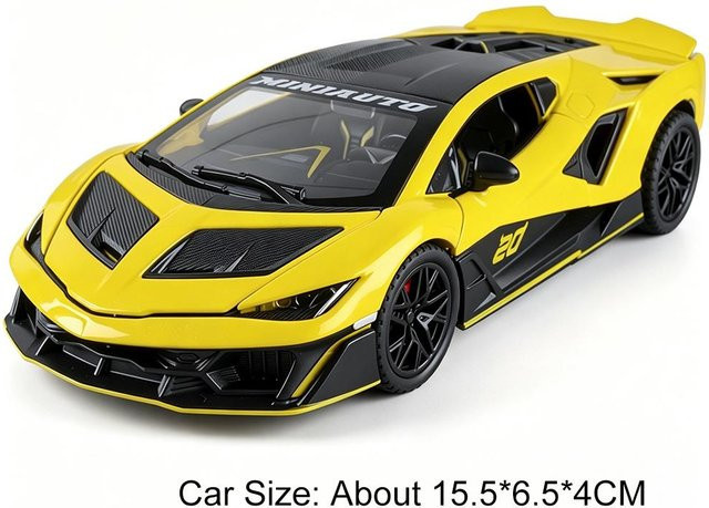 Linyi toy car Svj63 Legierung Sportwagen, Diecast Modell, 1:32, mit Licht und Sound, ab 14 Jahren - Bild 1