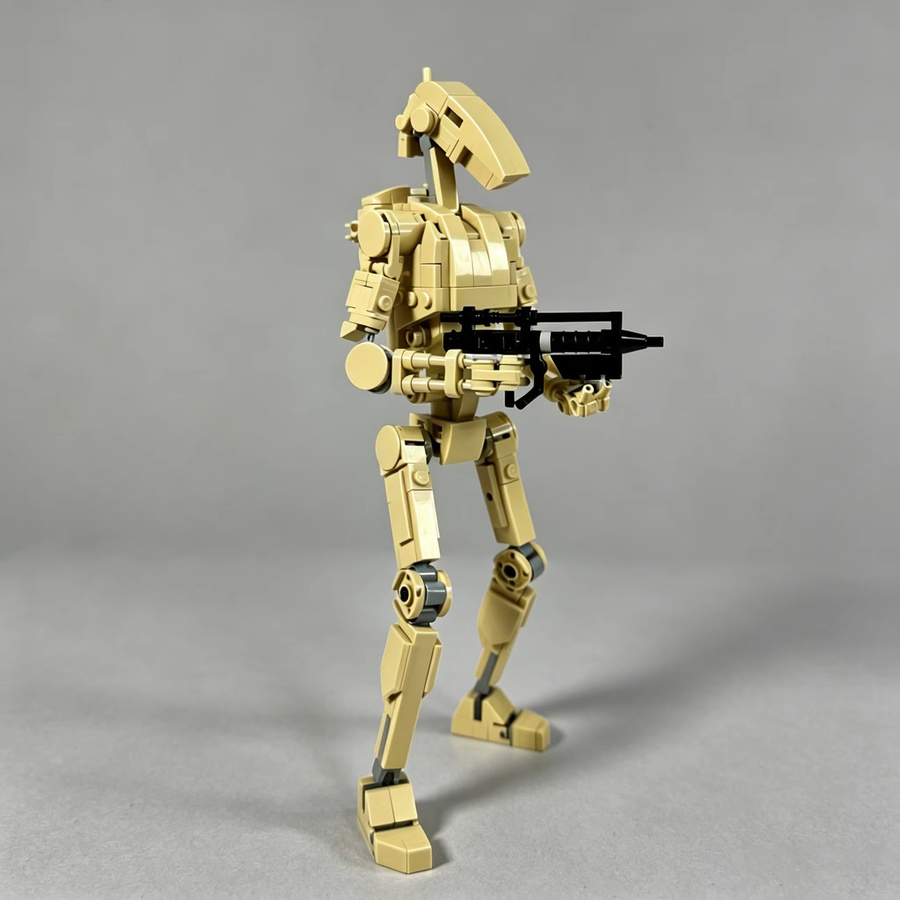 Star Wars Sci-Fi Kampfdroide Modellbausatz, Roboter-Figur, Weltraum - Bild 2