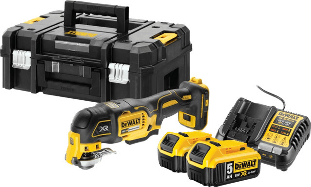 DeWalt Starterset DCS356NT-XJ mit 2 x 5,0-Ah Akkus in Gelb - Bild 1