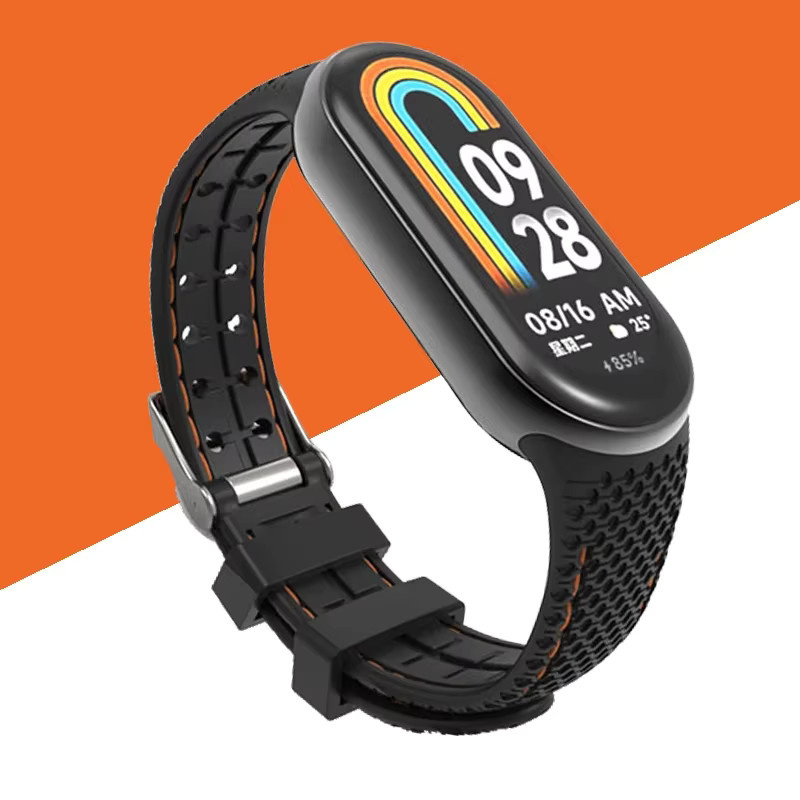 Xiaomi Uhrenarmband Silikon, Schwarz, Unisex - Bild 4
