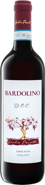 GIULIO PASOTTI Bardolino DOP Classico, trocken, Rotwein, 2024, 0,75 l - Bild 1
