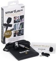 Rode SmartLav+ Lavalier-Mikrofon Schwarz mit 3,5 mm TRRS Anschluss inkl. Windschutz und Klammer - Bild 1