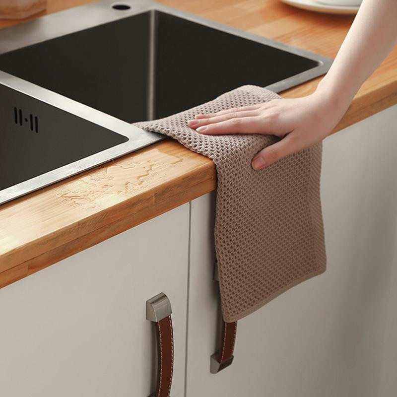 6er-Set Saugfähige Baumwoll-Geschirrtücher für die Küchenreinigung von Household supplies MH - Bild 3