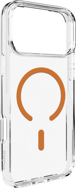 Apple Hülle Lite Mag für iPhone 17 Pro Max in Orange und Transparent - Bild 1