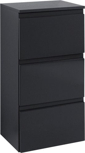HELD MÖBEL Unterschrank Cardiff in Grau mit Soft-Close-Türen und Schubladen, Wandmontage, B/H/T: 40 x 79 x 35 cm - Bild 1