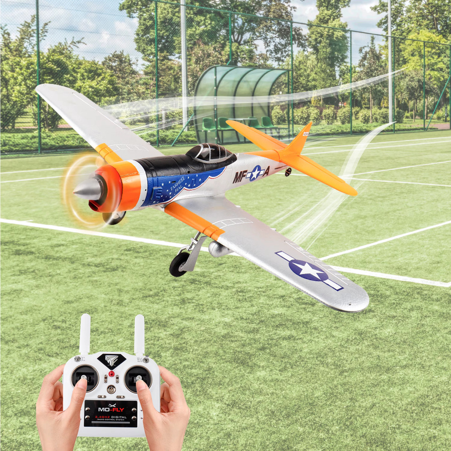 JIKEFUN MF-A84 Flugzeug, Starrflügelflugzeug, 1/16, ferngesteuert, mit Gyroskop - Bild 2
