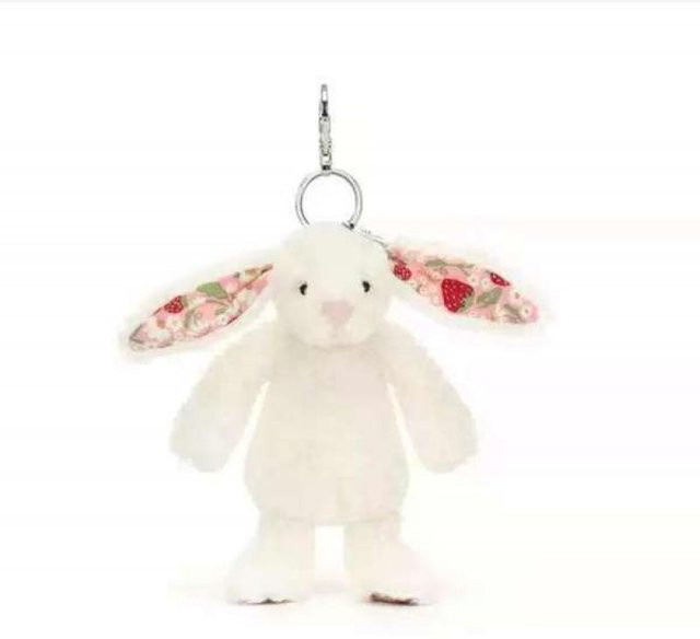 Binchi Fitness Schlüsselanhänger Plüsch, white, Unisex - Bild 1