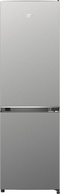 Beko Kühl-Gefrier-Kombination B3RCNO255XB in Silber, No Frost, Standgerät, Höhe: 180 cm, Breite: 54 cm, Tiefe: 60 cm - Bild 1