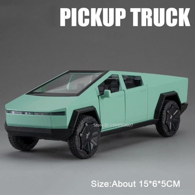 Linyi toy car Mini-Pickup-Modellautos, 1:32, mit Licht und Sound, ab 14 Jahren - Bild 1