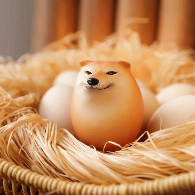 BC Pet Supplies Shibako Hundeei Squishy Fidget Spielzeug, Shiba Inu, PU Langsamer Rückprall - Bild 1