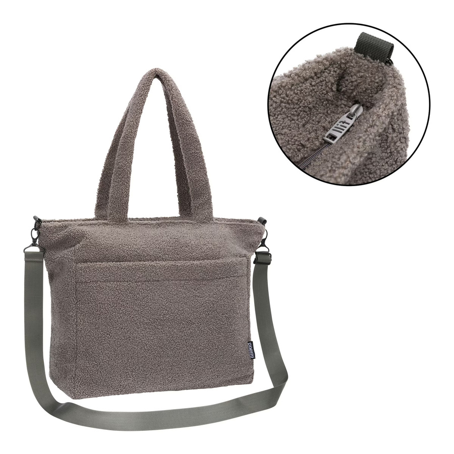 Fillikid Wickeltasche Teddy in Grau - Bild 2