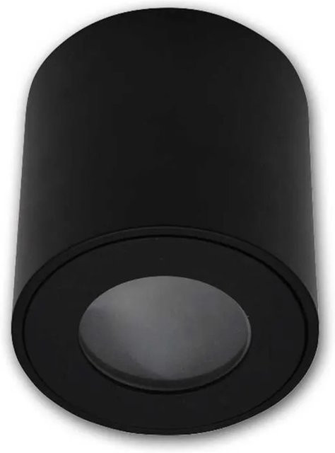 McShine Aufbaurahmen KL-84 für GU10 Leuchtmittel, Schwarz, Aluminium, IP44 - Bild 1