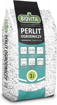 BIOVITA Garten-Perlit Spezialsubstrat, Weiß, 1 l - Bild 1
