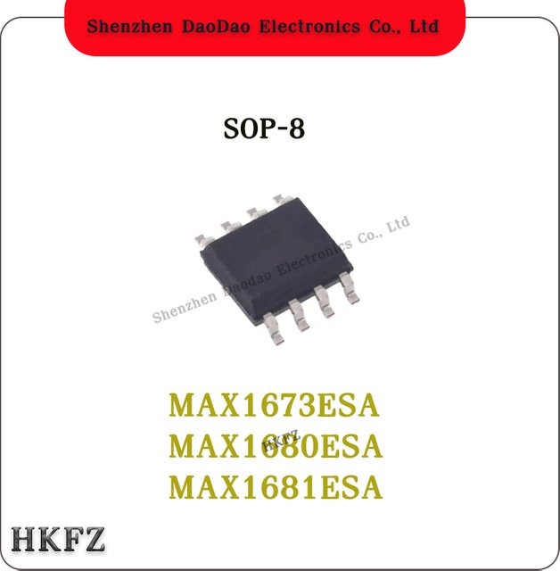 Original MAX1673ESA MAX1680ESA MAX1681ESA +T SOP-8 Chip IC in Schwarz - Bild 1